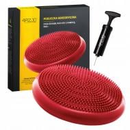 Балансувальна платформа 4fizjo PRO+ 33 см сенсомоторна, масажна Red (P-5907739314451)