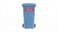 Бак для мусора с крышкой SULO передвижной 240 л синий