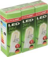 Лампа светодиодная Eurolamp 3 шт./уп. 3 Вт капсульная матовая G9 220 В 4000 К DIY-LED-G9-0340(220)(3)