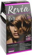 Фарба для волосся Verona REVIA 3D color №3.5 мідний блонд 50 мл