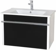 Тумба подвесная Aqua Rodos Париж 75 чорний с умывальником Arte 75 Тумба подвесная Aqua Rodos Париж 75 чорний с умывальником Arte 75