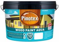 Краска Pinotex WOOD PAINT AQUA BW белый полумат 1 л