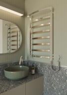 Полотенцесушитель электрический Elna Екатерина 8 (910х590х175) нержавейка с диммером t