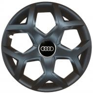 Колпак для колес SJS Daewoo 435 R16" 4 шт. черный (108414)