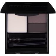 Набор для моделирования бровей HYPOAllergenic Eye Brow Set 01 black/grey 5 г