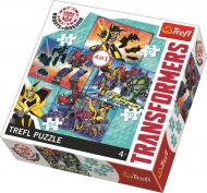 Пазли Trefl 4 в 1 mix Час трансформації 6083227