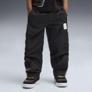 Брюки Puma X TRANSFORMERS T7 Relaxed Cargo Pants 63763401 р. 104 черный