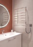 Полотенцесушитель электрический Elna Стандарт 6 (640х480х155) нержавейка с диммером t