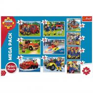 Пазли Trefl 10 в 1 Пожежна команда Сема 6336798