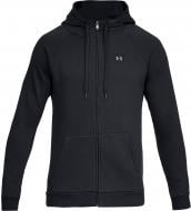 Джемпер Under Armour RIVAL FLEECE FZ HOODIE 1320737-001 р. S черный