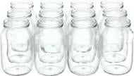 Набір банок для консервування Скляний альянс ТО 82 мм 1 л 12 шт.
