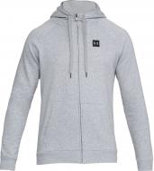 Джемпер Under Armour RIVAL FLEECE FZ HOODY 1320737-036 р. 4XL серый