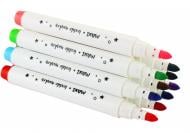 Набір маркерів Maxi по тканині що не змиваються 12 кольорів різнокольоровий MX15242