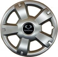 Ковпак для коліс SJS SsangYong 201 R14" 4 шт. срібний (108457)