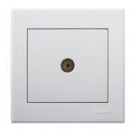 Розетка TV оконечная Lezard Rain белый 703-0288-130