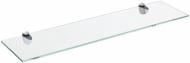 Полочка стеклянная МТ ПП 600х150х6 мм прямая прозрачная