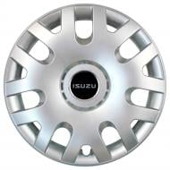 Колпак для колес SJS Isuzu 204 R14" 4 шт. серебряный (108468)