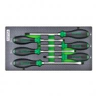 Набір викруток Toptul із шестигранником ударних 6 од. (В ложементі, тип А) GEA0617 GEA0617