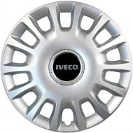 Колпак для колес SJS Iveco 214 R14" 4 шт. серебряный (108489)
