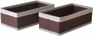 Короб текстильний Тарлев 2306 Design Lace 2 штуки в упаковці 90x140x290 мм