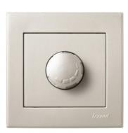 Світлорегулятор Lezard Rain 500Вт IP20 перлинно-білий 703-3088-116