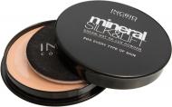 Пудра компактна Ingrid Cosmetics Mineral Silk&Lift Dream Matt de Lux №01 світло-бежевий 17 г