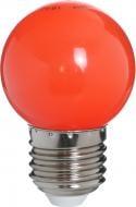 Лампа світлодіодна LightMaster LB-548 червона G45 230V 1W E27