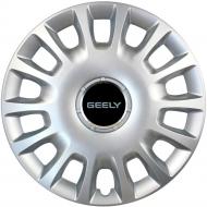 Ковпак для коліс SJS Geely 214 R14" 4 шт. срібний (108512)