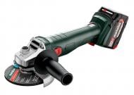 Болгарка (угловая шлифмашина) Metabo W 18 L 9-125 (2x 4,0Ah, ASC 55, metaBOX 165 L) 602247510