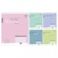 Набор школьных тетрадей Colouring 18 листов клетка 5 шт. YES