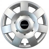 Колпак для колес SJS Geely 219 R14" 4 шт. серебряный (108517)