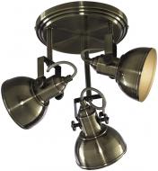 Спот Arte Lamp MARTIN 3x40 Вт E14 антична бронза A5213PL-3AB