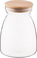 Банка с крышкой Ardesto Fresh Hourglass 1100 мл (AR1311BH)