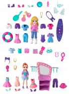 Ігровий набір Polly Pocket Маленька модниця з аксесуарами