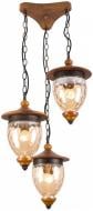 Подвес Arte Lamp CATENA 3xE27 коричневый A6711SP-3BR