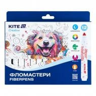 Набір фломастерів Creative Superwashable Jumbo 12 шт. K-1155 KITE