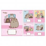 Набор школьных тетрадей Pusheen Funny 18 листов клетка 5 шт. YES