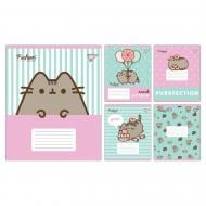 Набор школьных тетрадей Pusheen Candy 18 листов клетка 5 шт. YES