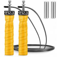 Скакалка для кросфіту 4fizjo Speed Rope PRO+ Yellow (P-5907739311030)