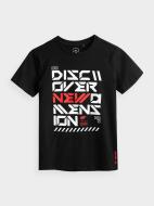 Футболка 4F J4Z20-JTSM206-20S р.140 черный