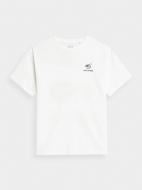 Футболка 4F TSHIRT 4FJAW22TTSHM592-11S р.146 белый