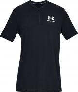 Поло Under Armour SPORTSTYLE TRACK 1/2 ZIP 1329287-001 L черный