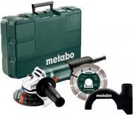 Болгарка (кутова шліфмашина) Metabo WEV 850-125 Set 603611510