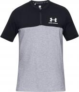 Поло Under Armour SPORTSTYLE TRACK 1/2 ZIP 1329287-035 р.M серый