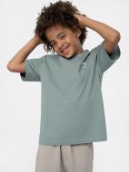 Футболка 4F TSHIRT 4FJAW22TTSHM592-42S р.140 зелений