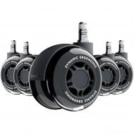 Комплект колес двойных резиновых для кресел LiberNovo Graphite (CP-GN-0000080-00-05)