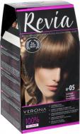 Фарба для волосся Verona REVIA 3D color №05 темний блонд 50 мл