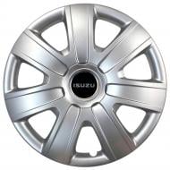 Колпак для колес SJS Isuzu 224 R14" 4 шт. серебряный (108568)