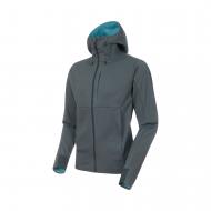 Куртка мужская демисезонная MAMMUT Ultimate V SO Hooded Jacket 1011-00061-00250 р.M серая