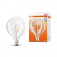 Лампа светодиодная Osram Fil G125 4 Вт E27 2700 К 220-240 В прозрачная 4052899972384
